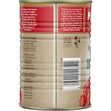 Mutti Polpa Chopped Tomatoes Organic 400g