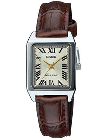 Leather Watch in Brown