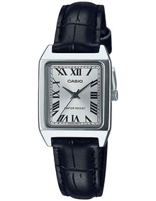 Leather Watch in Black