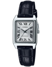 Leather Watch in Black