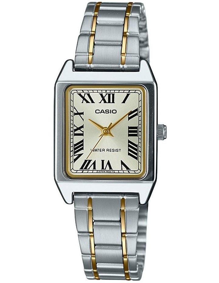Stainless Steel Watch in Silver/Gold