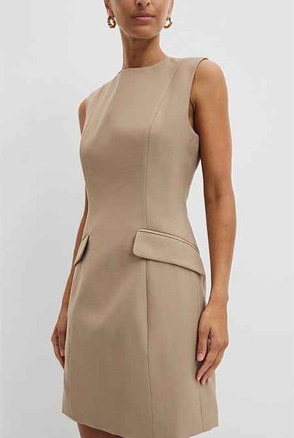 Tailored Mini Dress