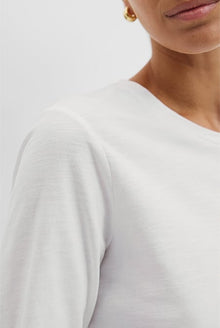 Australian Good Earth Cotton Textured Slub T-Shirt