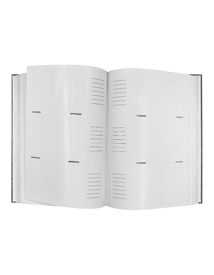 Plush 300 4x6" Photo Capacity Photo Album in Black