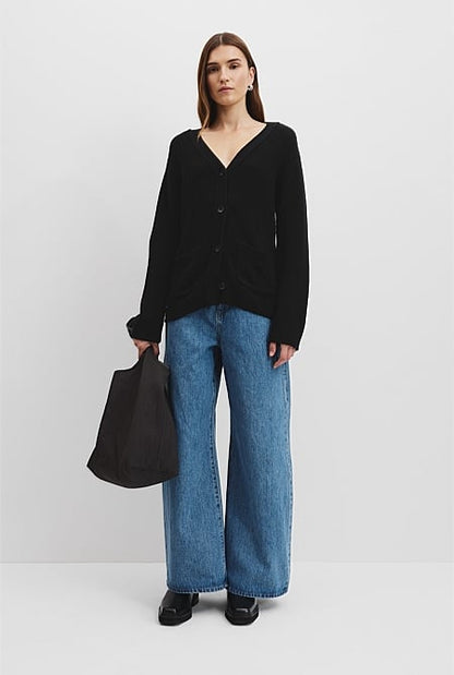 Relaxed Knit Cardigan