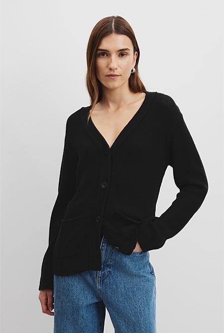 Relaxed Knit Cardigan