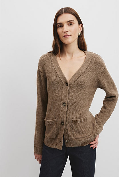 Relaxed Knit Cardigan