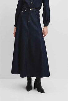 Denim Maxi Skirt