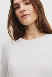 Wide Rib Long Sleeve T-Shirt