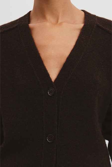 Boucle Longline Cardigan