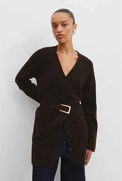 Boucle Longline Cardigan