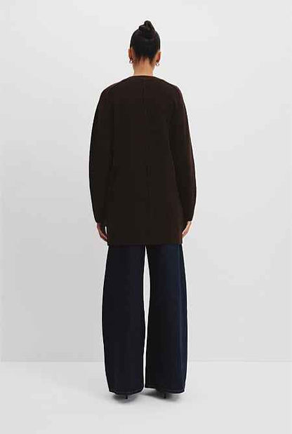 Boucle Longline Cardigan