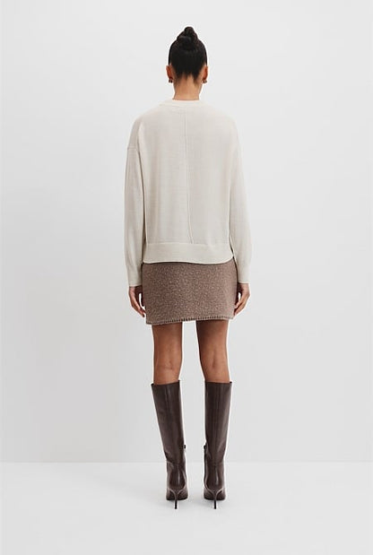 Verified Australian Merino Wool Crew Neck Knit