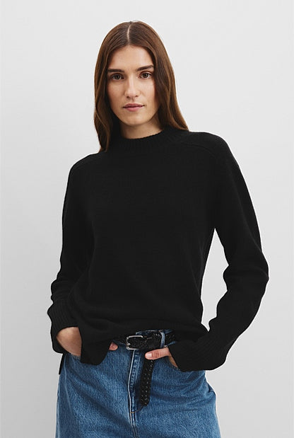 Merino Wool Longline Knit