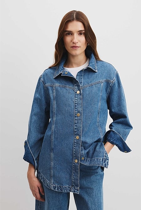 Denim Shacket
