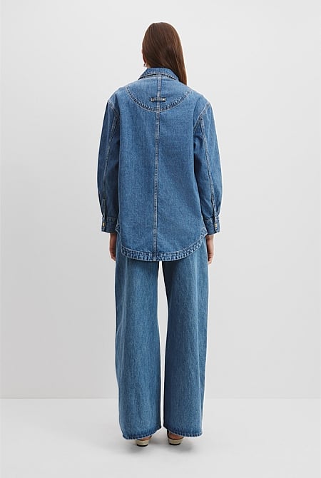 Denim Shacket
