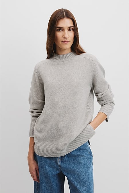 Merino Wool Longline Knit