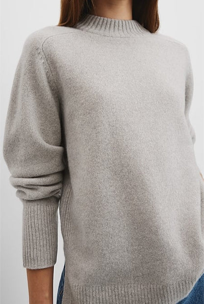 Merino Wool Longline Knit