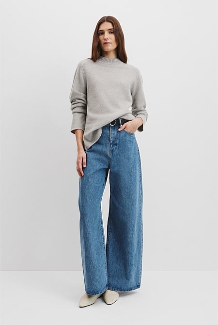 Merino Wool Longline Knit