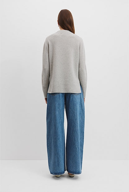 Merino Wool Longline Knit