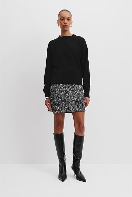 Verified Australian Merino Wool Crew Neck Knit