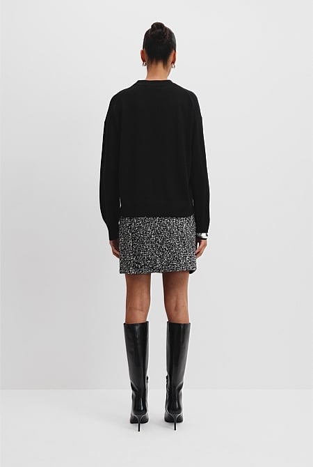 Verified Australian Merino Wool Crew Neck Knit