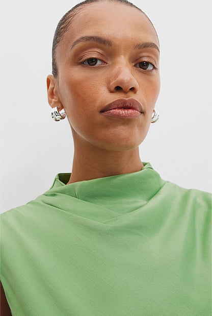 Scarf Shell Top