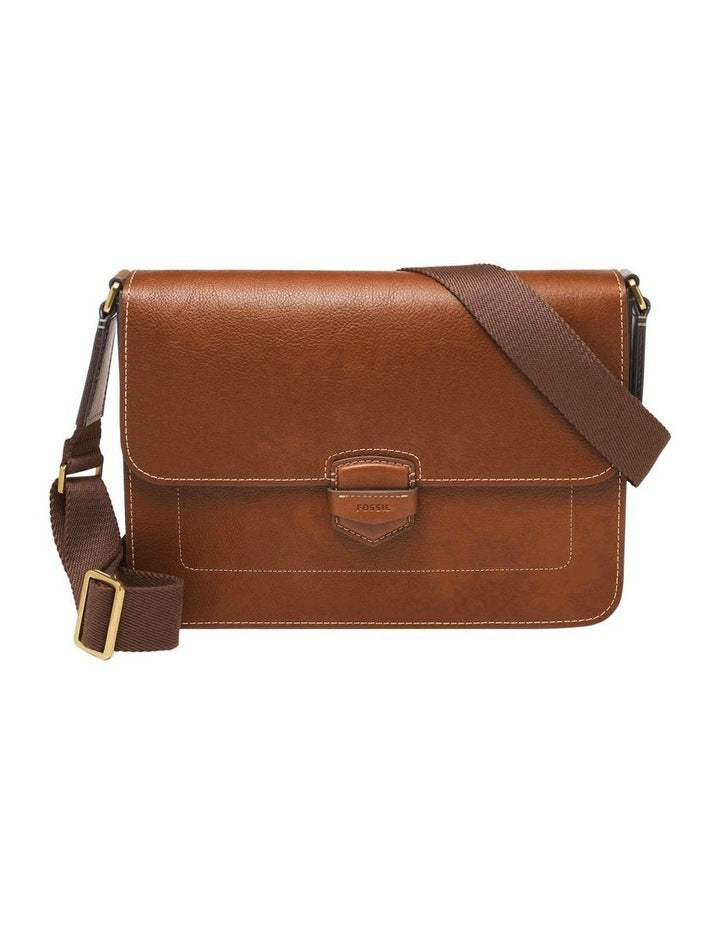 Lennox Messenger Bag in Brown