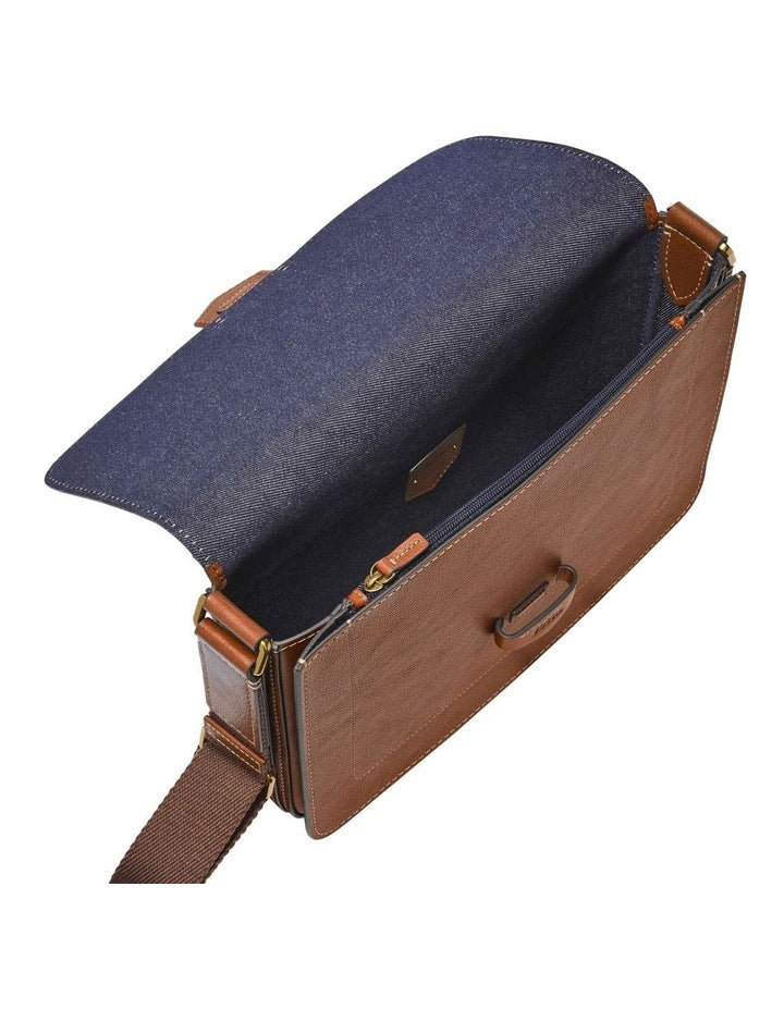 Lennox Messenger Bag in Brown