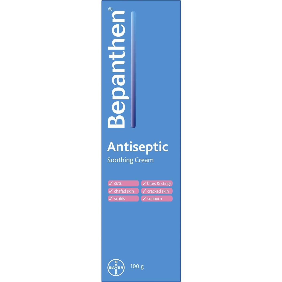 Bepanthen Antiseptic Soothing Cream 100g