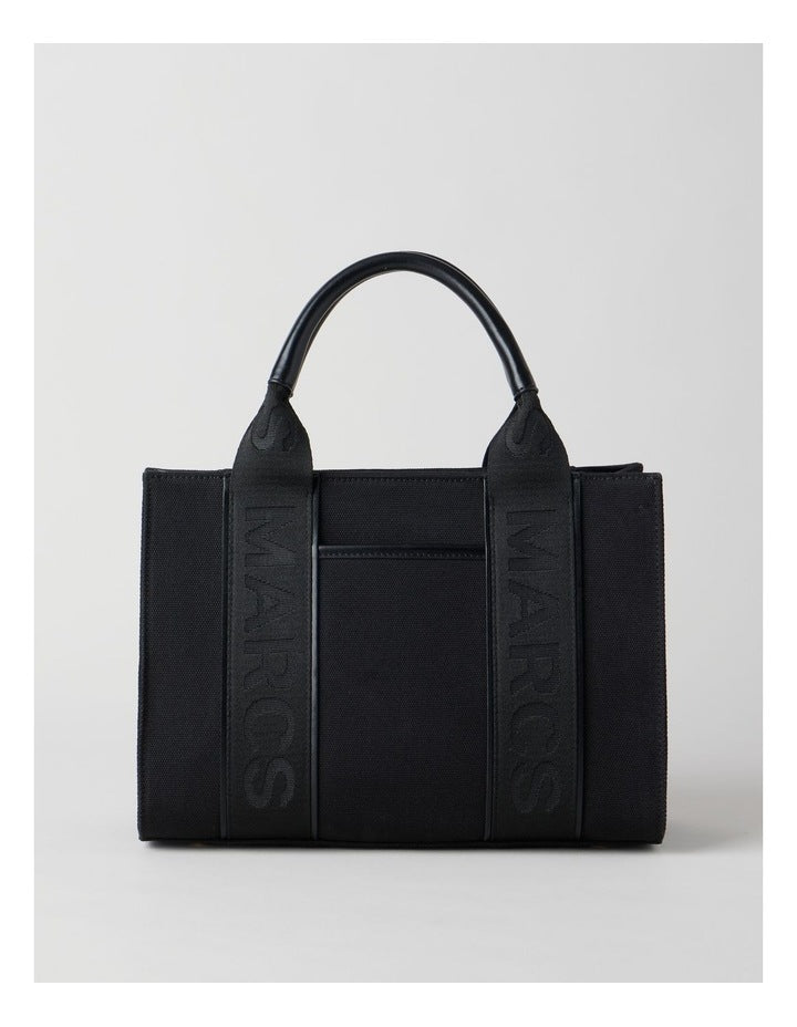 Barbados Nero Tote Bag in Black