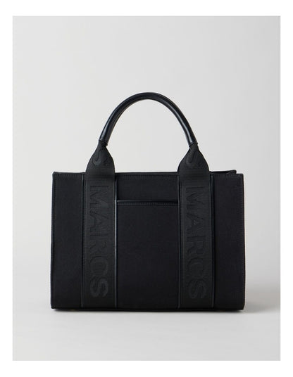 Barbados Nero Tote Bag in Black