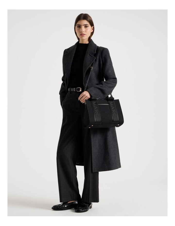 Barbados Nero Tote Bag in Black