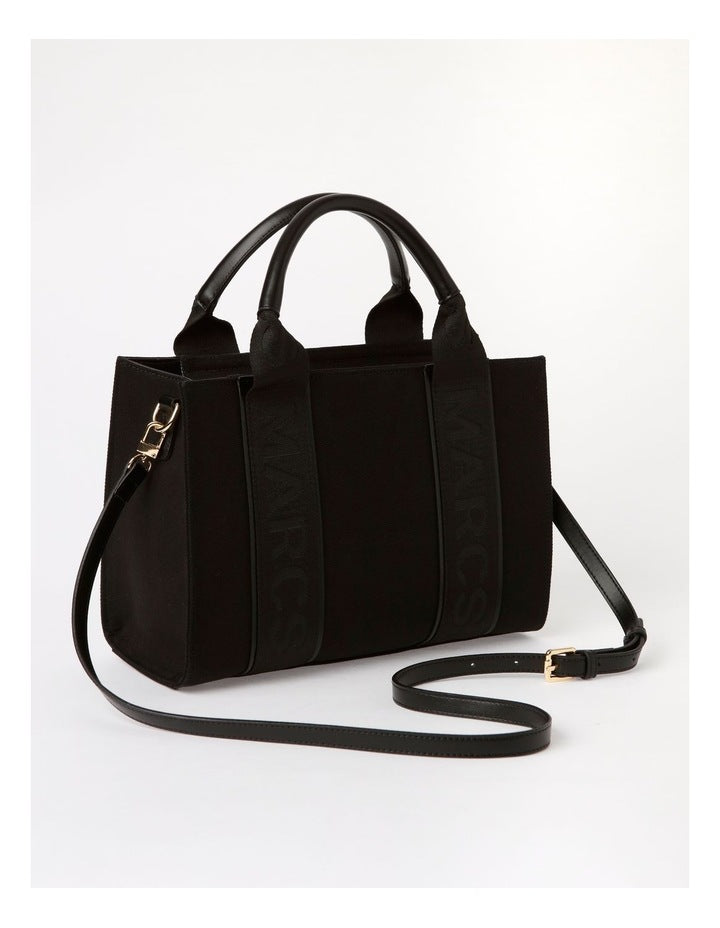 Barbados Nero Tote Bag in Black