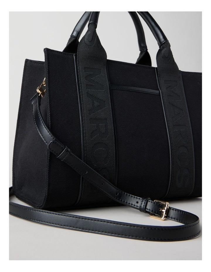 Barbados Nero Tote Bag in Black