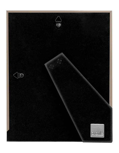 Bamboo Metal Photo Frame 4x6" in Rose Gold