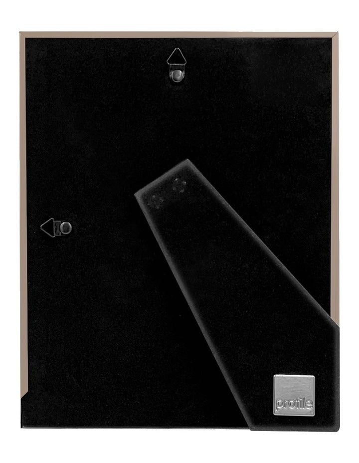 Bamboo Metal Photo Frame 6x8" in Rose Gold