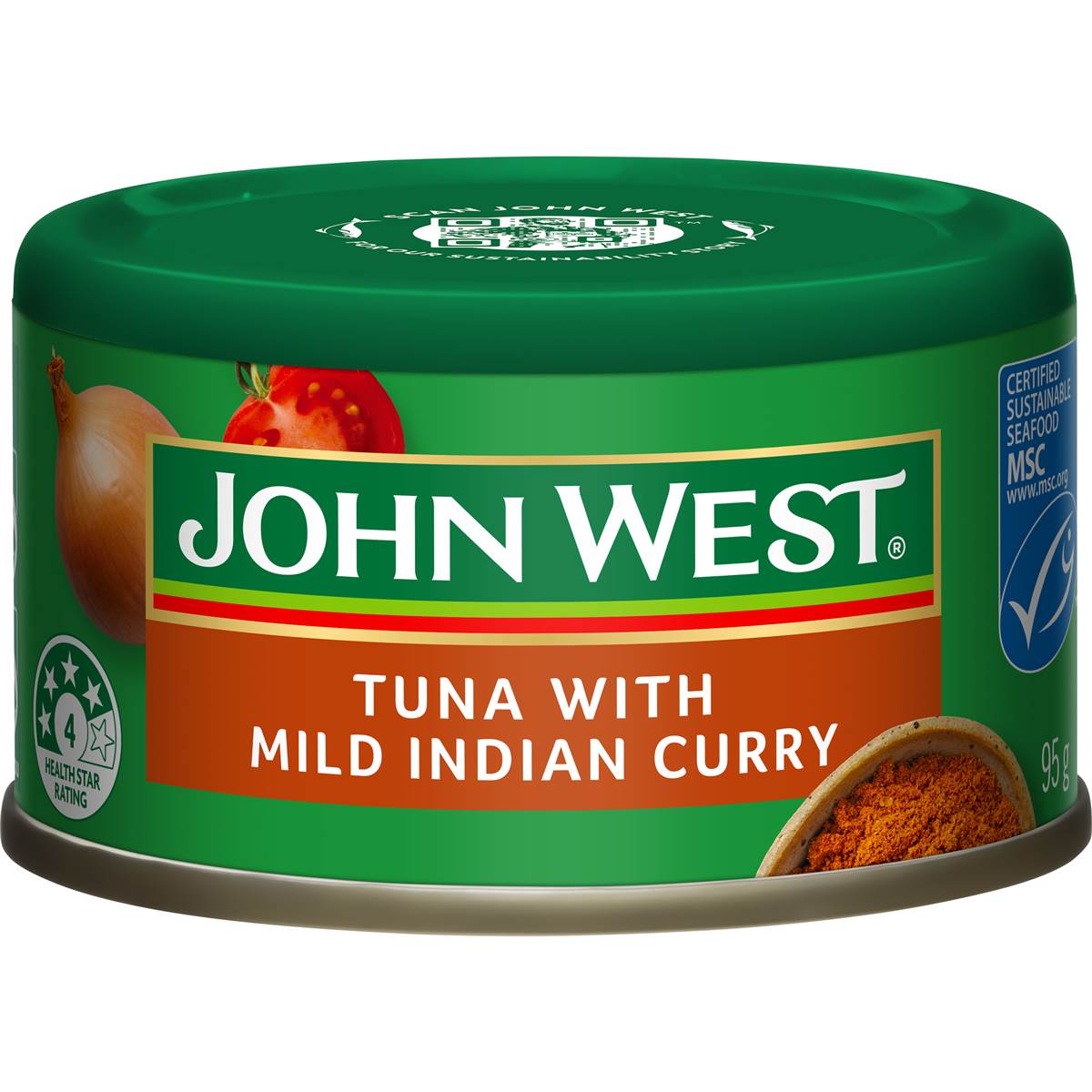 John West Mild Indian Curry Tuna Tempters 95g