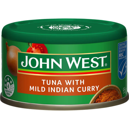 John West Mild Indian Curry Tuna Tempters 95g