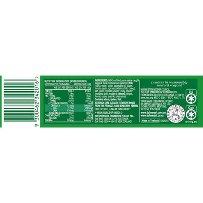 John West Mild Indian Curry Tuna Tempters 95g