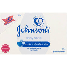 Johnson's Gentle Moisturising Baby Soap Bar Twin Pack 2 x 95g