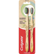 Colgate Toothbrush Biodegradable Bpa Free Bamboo 2 pack