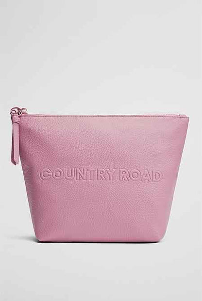 Branded Detail Tri Cosmetic Bag