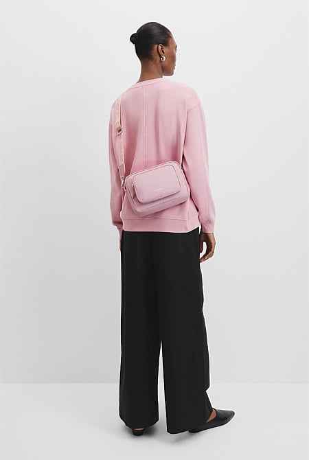 Recycled Polyester Soft Crossbody Bag