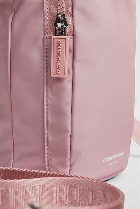 Recycled Polyester Drink Bottle Crossbody Bag