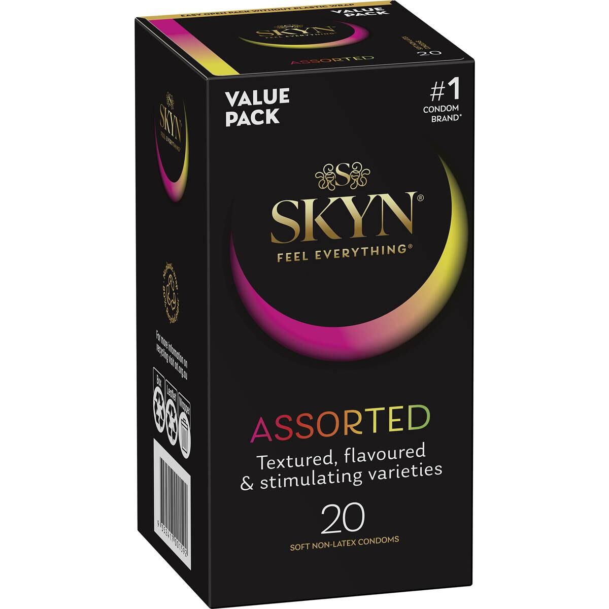Skyn Assorted Condoms 20 Pack
