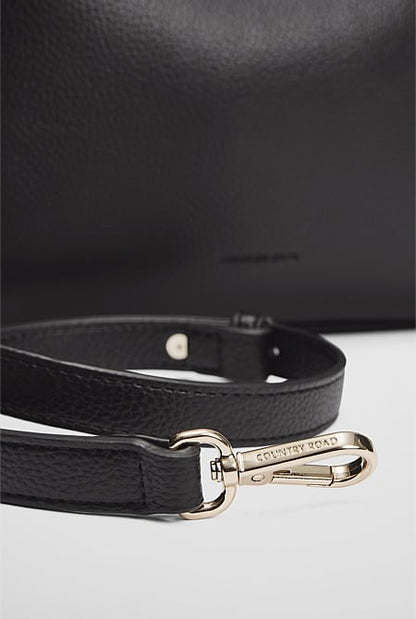 Middle Zip Crossbody Bag