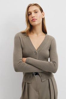Australian Merino Wool Silk Cardigan
