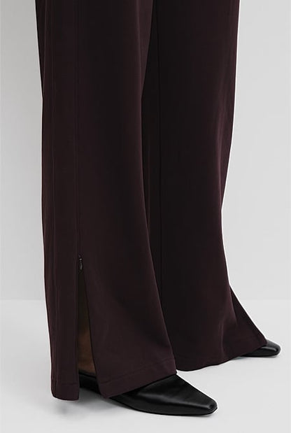 Australian Cotton Wide Leg Track Pant