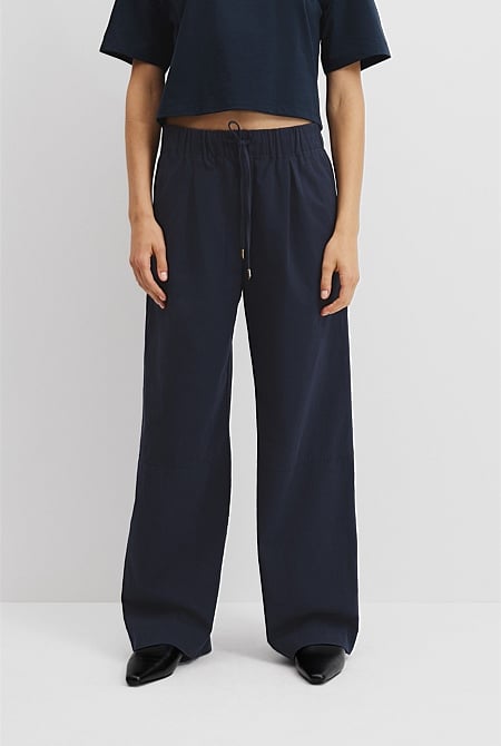 Organically Grown Cotton Pull-On Cotton Pant